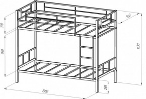 Кровать двухъярусная «Севилья-2» в Игре - igra.ok-mebel.com | фото 2