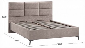 Кровать двуспальная Делана с ПМ Тип 1 в Игре - igra.ok-mebel.com | фото 3