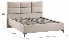 Кровать двуспальная Делана с ПМ Тип 1 в Игре - igra.ok-mebel.com | фото 3