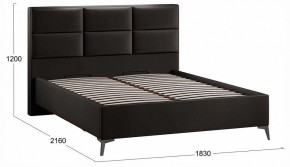 Кровать двуспальная Делана с ПМ Тип 1 в Игре - igra.ok-mebel.com | фото 4