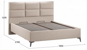 Кровать двуспальная Делана с ПМ Тип 1 в Игре - igra.ok-mebel.com | фото 3