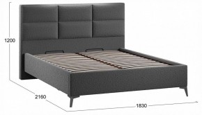 Кровать двуспальная Делана с ПМ Тип 1 в Игре - igra.ok-mebel.com | фото 4