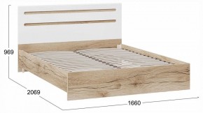Кровать двуспальная Фьюжн ТД-260.01.03 в Игре - igra.ok-mebel.com | фото 3