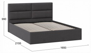 Кровать двуспальная Глосс с ПМ Тип 1 в Игре - igra.ok-mebel.com | фото 4