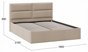 Кровать двуспальная Глосс с ПМ Тип 1 в Игре - igra.ok-mebel.com | фото 4