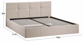 Кровать двуспальная Лора с ПМ в Игре - igra.ok-mebel.com | фото 4