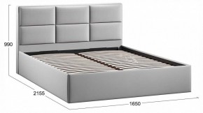 Кровать двуспальная Стелла с ПМ Тип 1 в Игре - igra.ok-mebel.com | фото 3