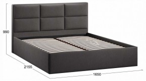Кровать двуспальная Стелла с ПМ Тип 1 в Игре - igra.ok-mebel.com | фото 4