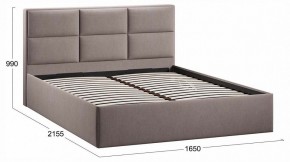 Кровать двуспальная Стелла с ПМ Тип 1 в Игре - igra.ok-mebel.com | фото 4