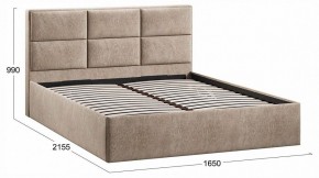 Кровать двуспальная Стелла с ПМ Тип 1 в Игре - igra.ok-mebel.com | фото 4