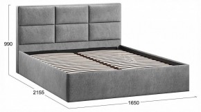 Кровать двуспальная Стелла с ПМ Тип 1 в Игре - igra.ok-mebel.com | фото 4