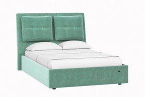 Кровать Ester 1400 с основанием и ПМ (Ультра Минт) в Игре - igra.ok-mebel.com | фото