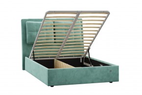 Кровать Ester 1400 с основанием и ПМ (Ультра Минт) в Игре - igra.ok-mebel.com | фото 2