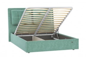 Кровать Ester 1600 с основанием и ПМ (Ультра Минт) Модель 311 в Игре - igra.ok-mebel.com | фото 2