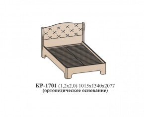 Кровать ЭЙМИ КР-1701 Рэд фокс (1200х2000) в Игре - igra.ok-mebel.com | фото