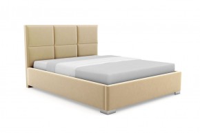 Кровать Гера интерьерная +основание (140х200) 2 кат. ткани в Игре - igra.ok-mebel.com | фото