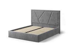 Кровать Индиго 1600*2000 NEO 25 (серый) в Игре - igra.ok-mebel.com | фото 3