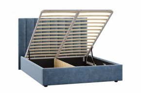 Кровать Ingrid 1600 с основанием и ПМ (Галакси лайт 22) Модель 312 в Игре - igra.ok-mebel.com | фото 2