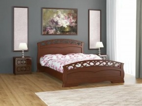 ГРАЦИЯ-1 Кровать из массива 1600 (Орех) в Игре - igra.ok-mebel.com | фото