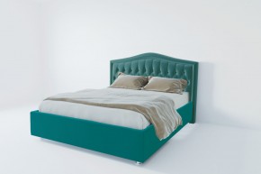 Кровать Калининград с ПМ 1800 (велюр бирюзовый) в Игре - igra.ok-mebel.com | фото 2