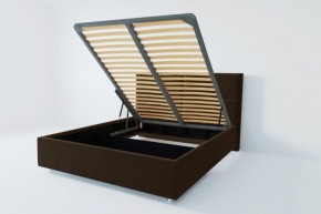 Кровать Корсика с ПМ 1800 (экокожа коричневая) в Игре - igra.ok-mebel.com | фото
