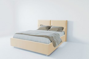 Кровать Корсика с ПМ 800 (экокожа бежевая) в Игре - igra.ok-mebel.com | фото 2