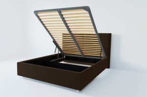 Кровать Корсика с ПМ 800 (экокожа коричневая) в Игре - igra.ok-mebel.com | фото