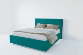 Кровать Корсика с ПМ 800 (велюр бирюзовый) в Игре - igra.ok-mebel.com | фото 2