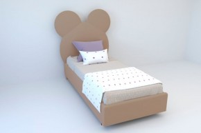 Кровать Маус с ортопедическим основанием 800 (велюр серый) в Игре - igra.ok-mebel.com | фото