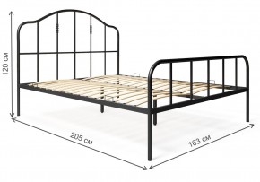 Кровать Милена 160х200 черная в Игре - igra.ok-mebel.com | фото 2
