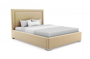 Кровать Морена интерьерная +основание (160х200) 1 кат. ткани в Игре - igra.ok-mebel.com | фото