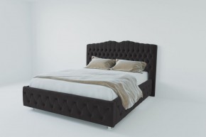 Кровать Нягань с ПМ 1400(экокожа кольт ч) в Игре - igra.ok-mebel.com | фото 2