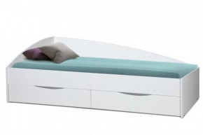 Кровать одинарная "Фея - 3" асимметричная 1900х800 (белая) в Игре - igra.ok-mebel.com | фото