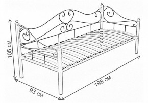 Кровать односпальная Венеция в Игре - igra.ok-mebel.com | фото 3