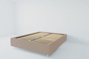 Кровать Подиум с ортопедическим основанием 1800 (велюр серый) в Игре - igra.ok-mebel.com | фото 2