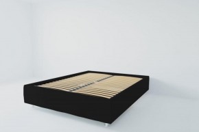 Кровать Подиум с ортопедическим основанием 800 (экокожа кольт ч) в Игре - igra.ok-mebel.com | фото 2
