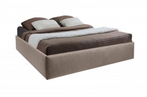 Кровать Подиум с ПМ 1400 (велюр серый) в Игре - igra.ok-mebel.com | фото