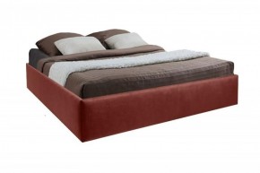 Кровать Подиум с ПМ 1600 (велюр бордо) в Игре - igra.ok-mebel.com | фото