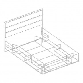 Кровать "Милана" с мягкой спинкой БЕЗ основания 1600х2000 в Игре - igra.ok-mebel.com | фото 4