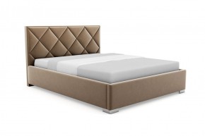 Кровать Руби интерьерная +основание (140х200) 4 кат. ткани в Игре - igra.ok-mebel.com | фото