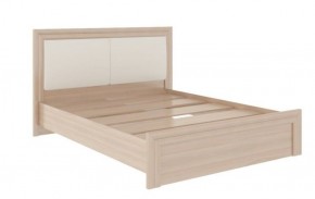 Кровать 1.6 Глэдис М31 с настилом и мягкой частью (ЯШС/Белый) в Игре - igra.ok-mebel.com | фото 2