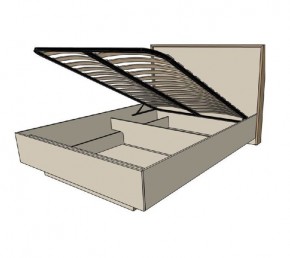 Кровать с основанием с ПМ и местом для хранения (1600) в Игре - igra.ok-mebel.com | фото 2