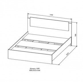 СОФИ СКР1600.1 Кровать 1600 в Игре - igra.ok-mebel.com | фото 2