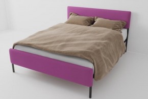 Кровать Стандарт Мини с ортопедическим основанием 1600 (велюр розовый) в Игре - igra.ok-mebel.com | фото
