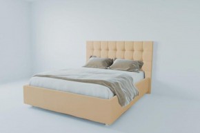 Кровать Венеция без основания 1800 (экокожа бежевая) в Игре - igra.ok-mebel.com | фото