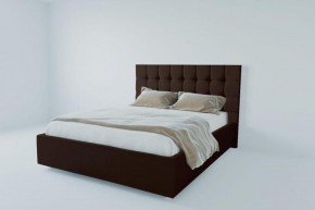 Кровать Венеция без основания 2000 (экокожа коричневая) в Игре - igra.ok-mebel.com | фото