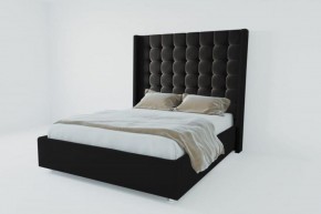 Кровать Венеция ЛЮКС без основания 900 (экокожа кольт ч) в Игре - igra.ok-mebel.com | фото