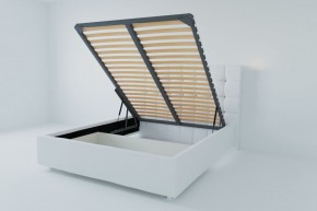 Кровать Венеция с ПМ 1800 (экокожа белая) в Игре - igra.ok-mebel.com | фото