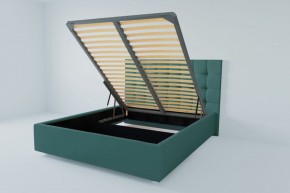 Кровать Венеция с ПМ 1800 (велюр бирюзовый) в Игре - igra.ok-mebel.com | фото