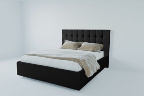 Кровать Венеция с ПМ 800 (экокожа кольт ч) в Игре - igra.ok-mebel.com | фото 2